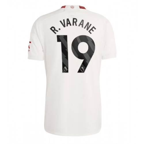 Fotbalové Dres Manchester United Raphael Varane #19 Alternativní 2023-24 Krátký Rukáv